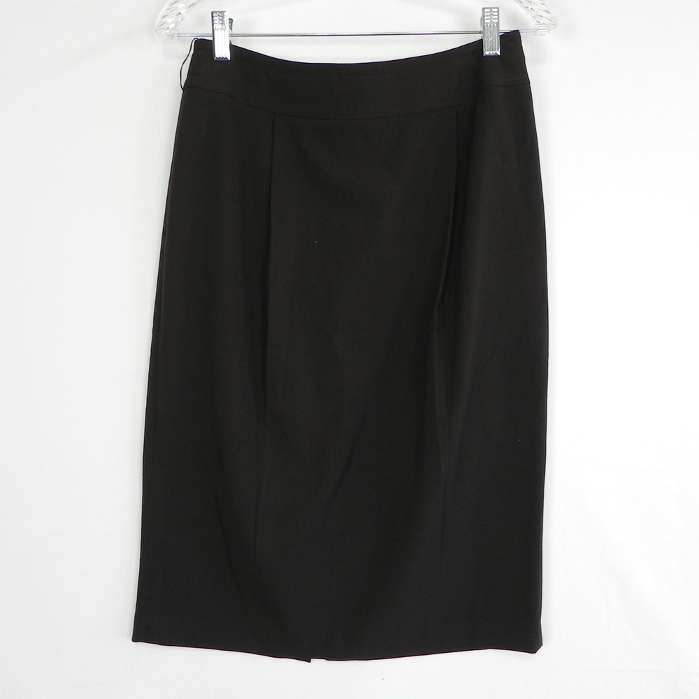 Grace Elements Skirt Womens‎ 6 Kensington Pencil Business Office Tudor Brown NWT